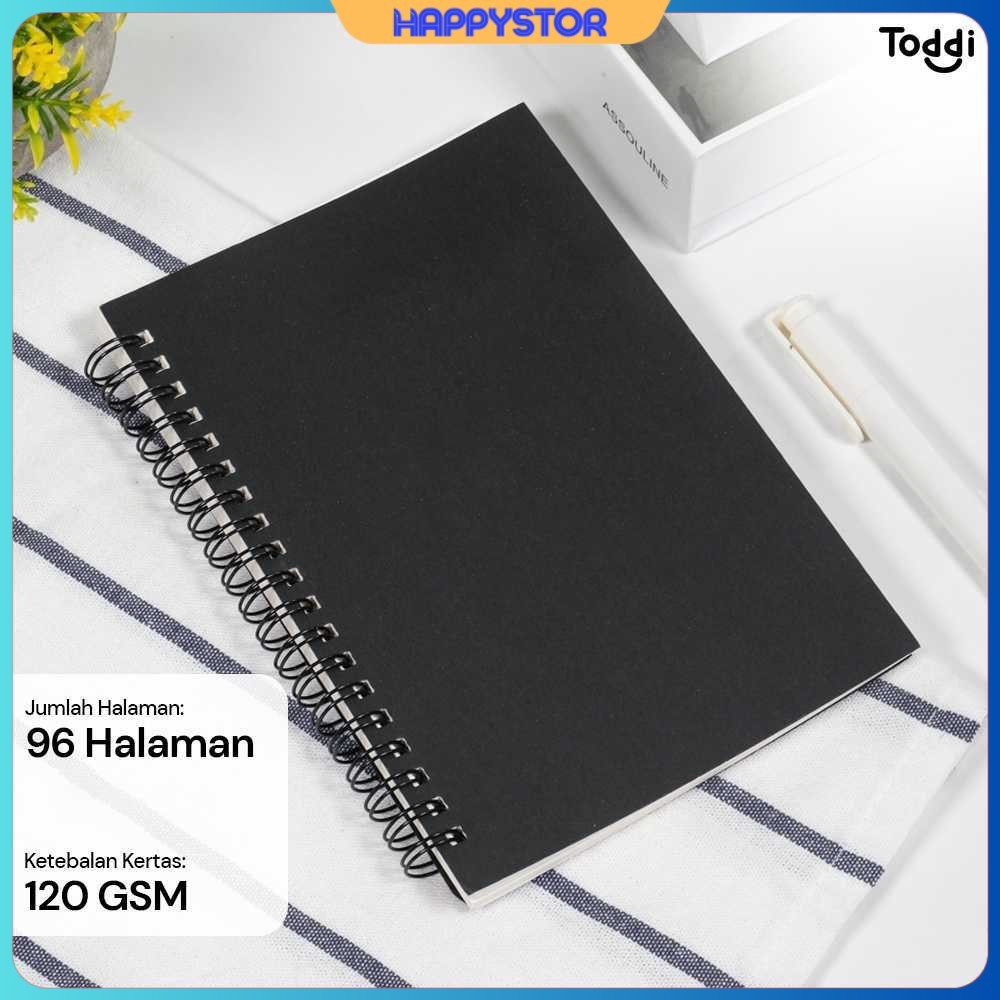 

Buku Jurnal Softcover Notebook Diary 120GSM 96 Halaman Blank - BQ-N14