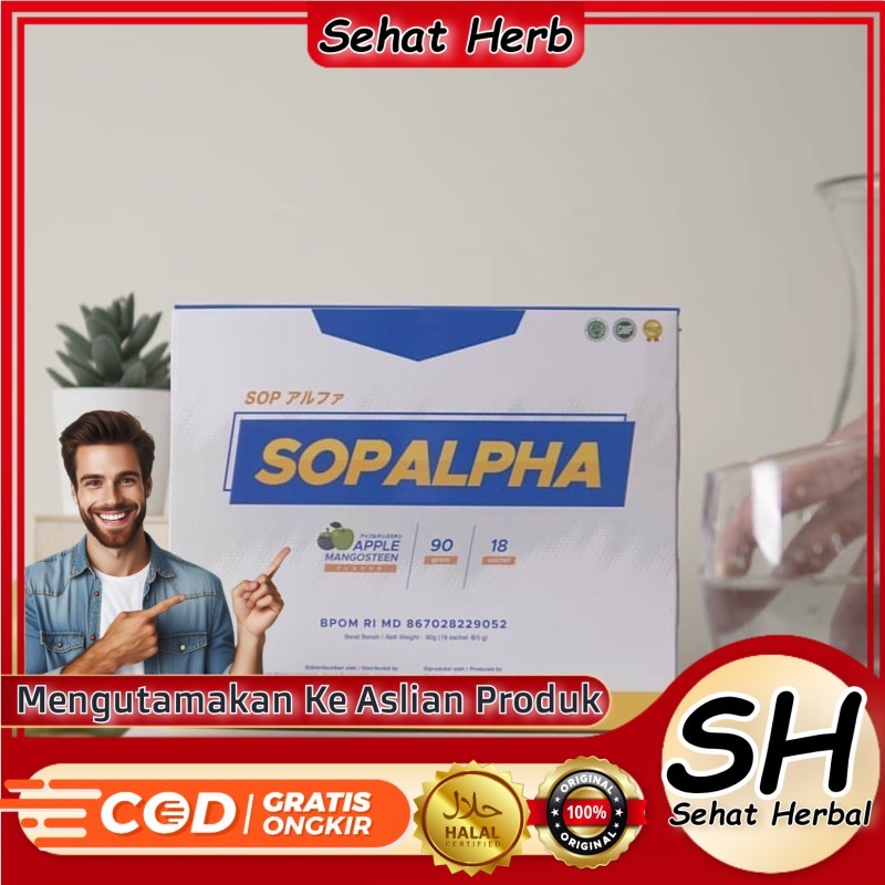 SOP ALPHA SALMON OVARY PEPTIDE SOP 100 BPOM HALAL BIOBOOST Serbuk Multivitamin Imun tubuh 1 Box isi 