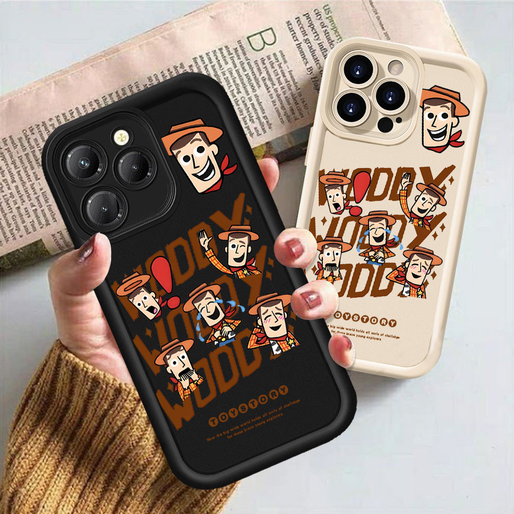 Casing hp iPhone 15 14 Pro Max 13 12 11Pro XR iPhone7 8 Plus 8 6 6S XS XSMax SE 2020 Toy Story Woody