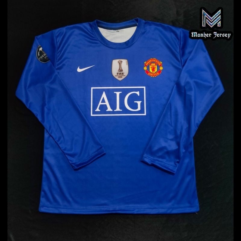 Jersey MU Away 2008 Full Printing Custom
