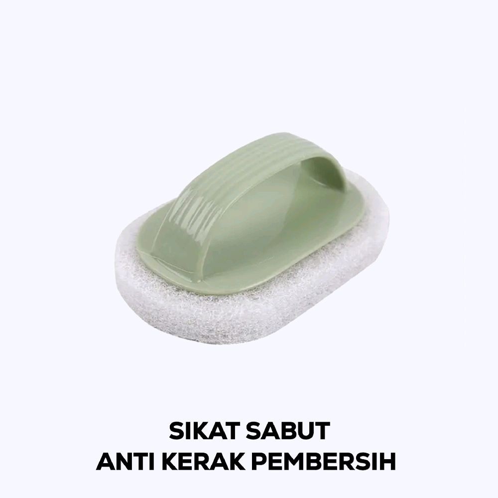 Sikat Sabut Gagang Panci Nano Magic Pembersih Kerak Panci Gosong