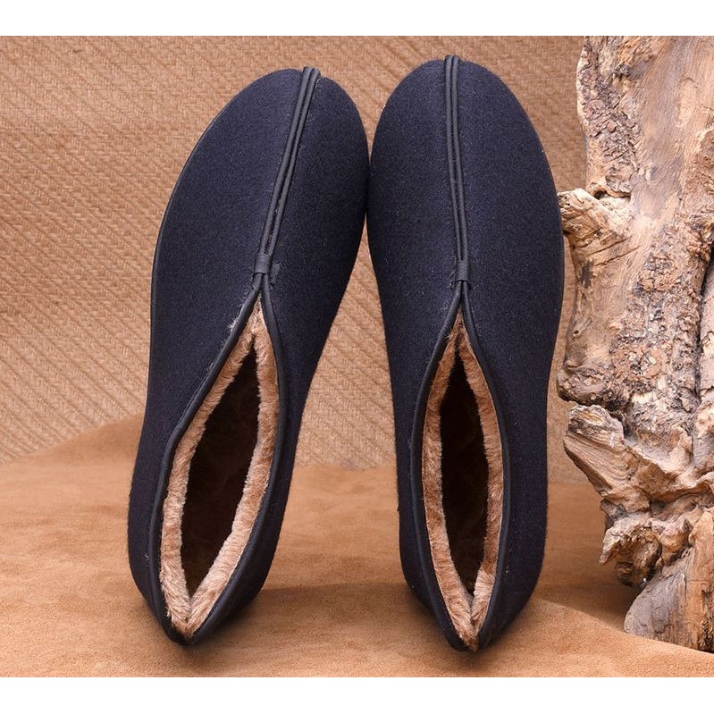 winter warm shaolin monk kung fu shoes zen lay meditation sneakers taoist kung fu taiji shoes wushu 