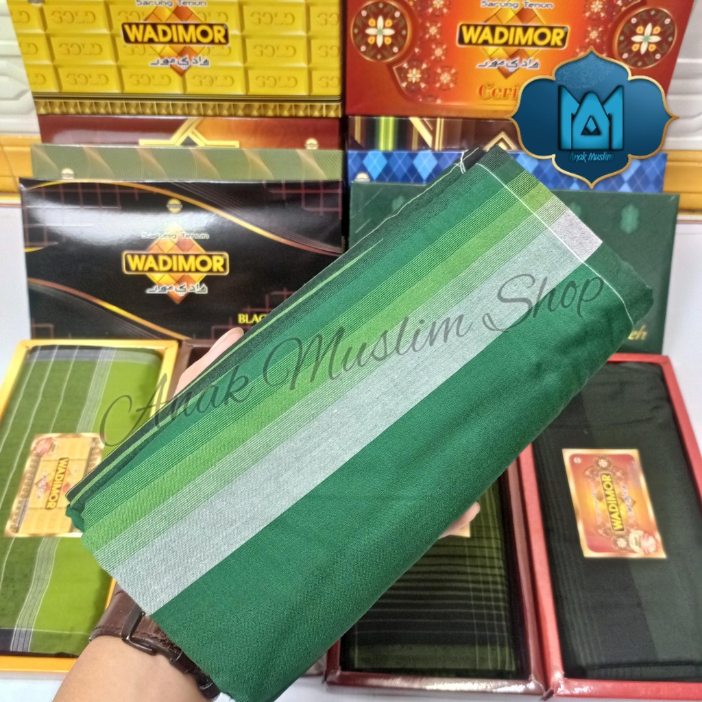 SARUNG WADIMOR MOTIF KOTAK BERGARIS | Sarung Murah Padang, Hawaii, Aceh, Tiga Dara, Horizon, Ceria, 