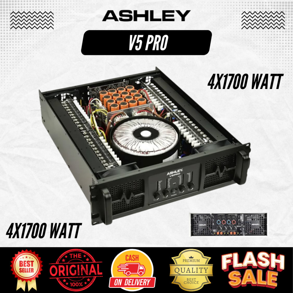 Power 4 Channel Ashley V5 Pro