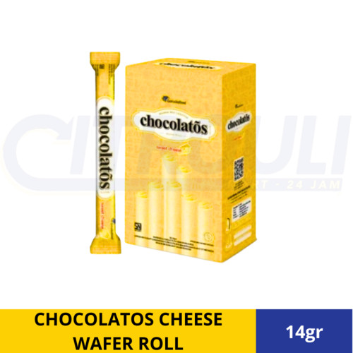 

CHOCOLATOS CHEESE WAFER ROLL 14gr