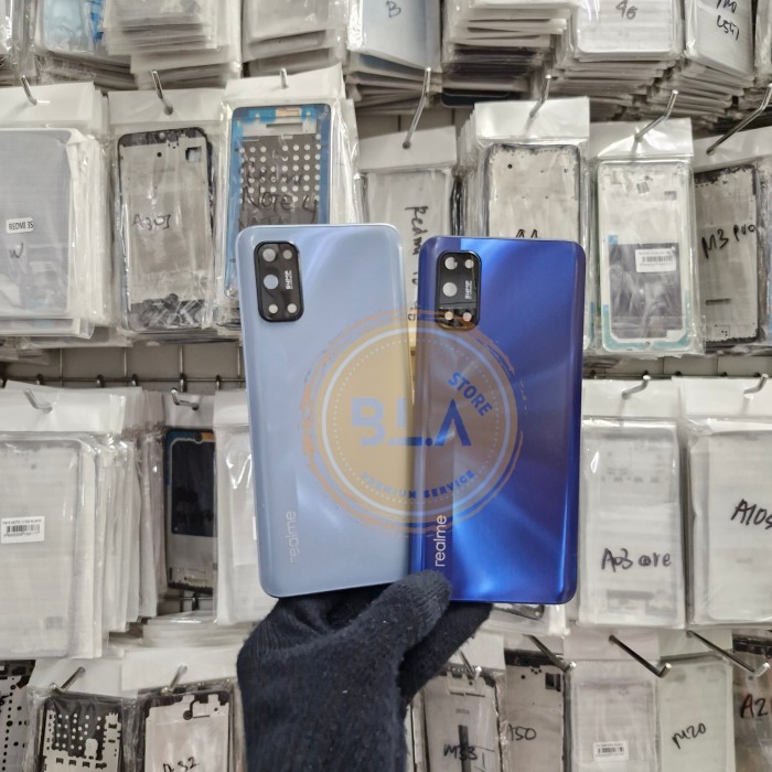 BACK CASING - HOUSING - KESING Realme 7 Pro BACKDOOR+BEZEL