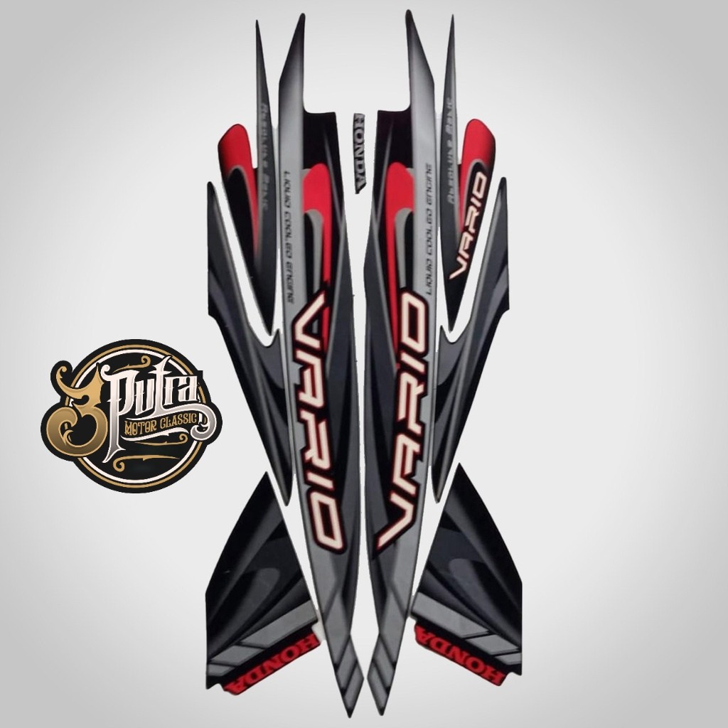 Stiker Standar Honda VARIO CW 110 2009 - List Stiker Standar VARIO CW 110 2009 - Striping Standar VA