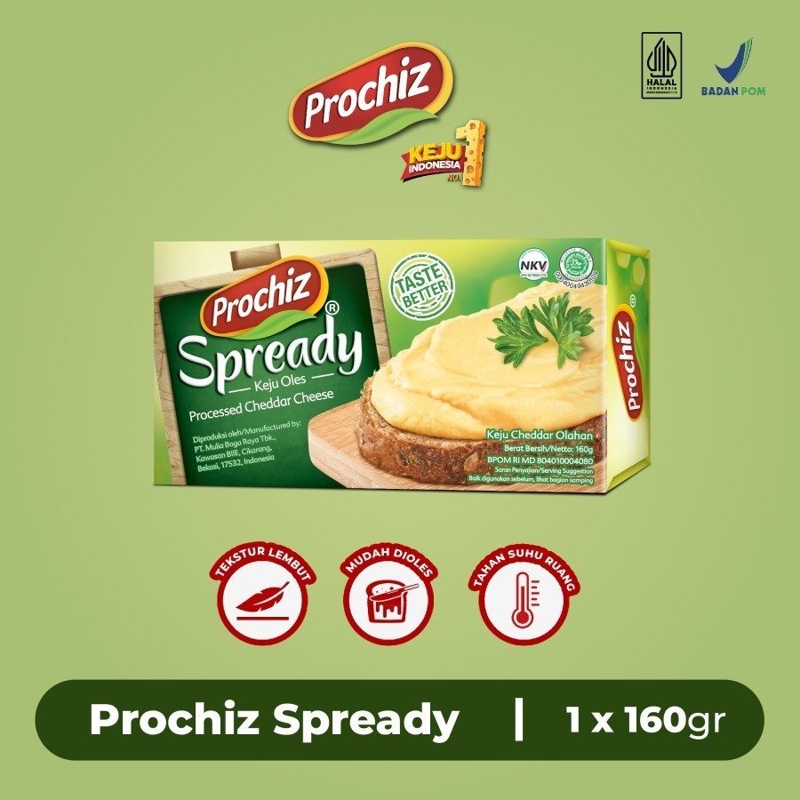 

Keju PROCHIZ Spready 160 gr