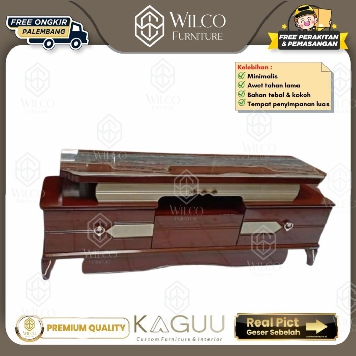 Bufer Tv Import Mewah / Meja Tv Modern Minimalis / Rak Tv Palembang