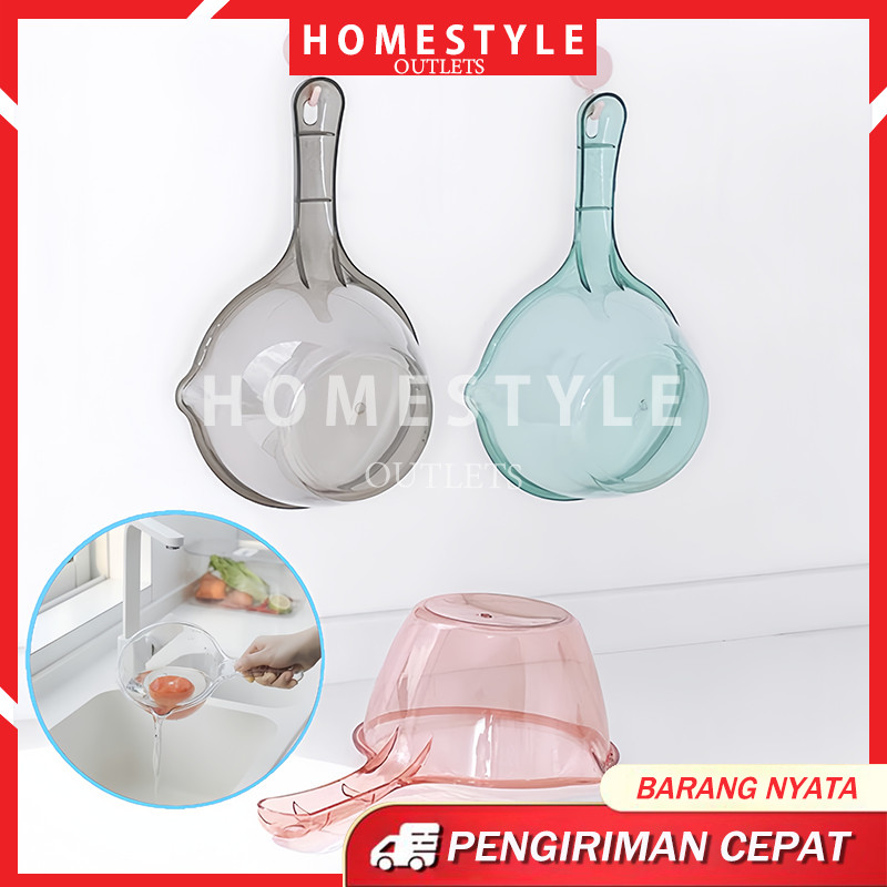 Gayung Mandi Transparan Serbaguna / Gayung Bayi / Gayung Transparan / Perlengkapan Mandi / Wadah / G