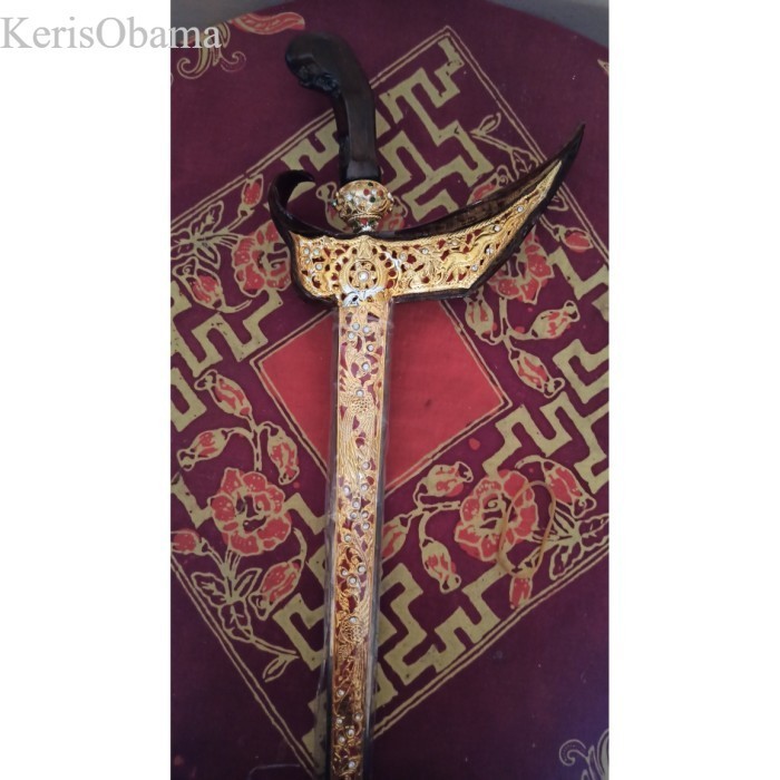 

keris blok kuningan antik