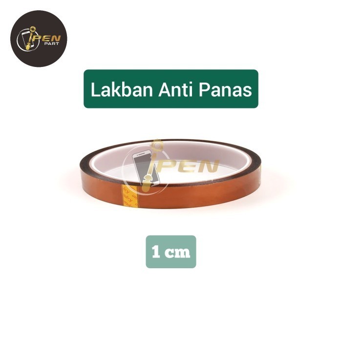 

IP02 Kapton Tape 1 Cm 10MM Lakban Isolasi Anti Panas Kualitas Top