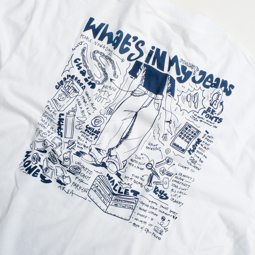 Bespoke Project - Tshirt What's my jeans