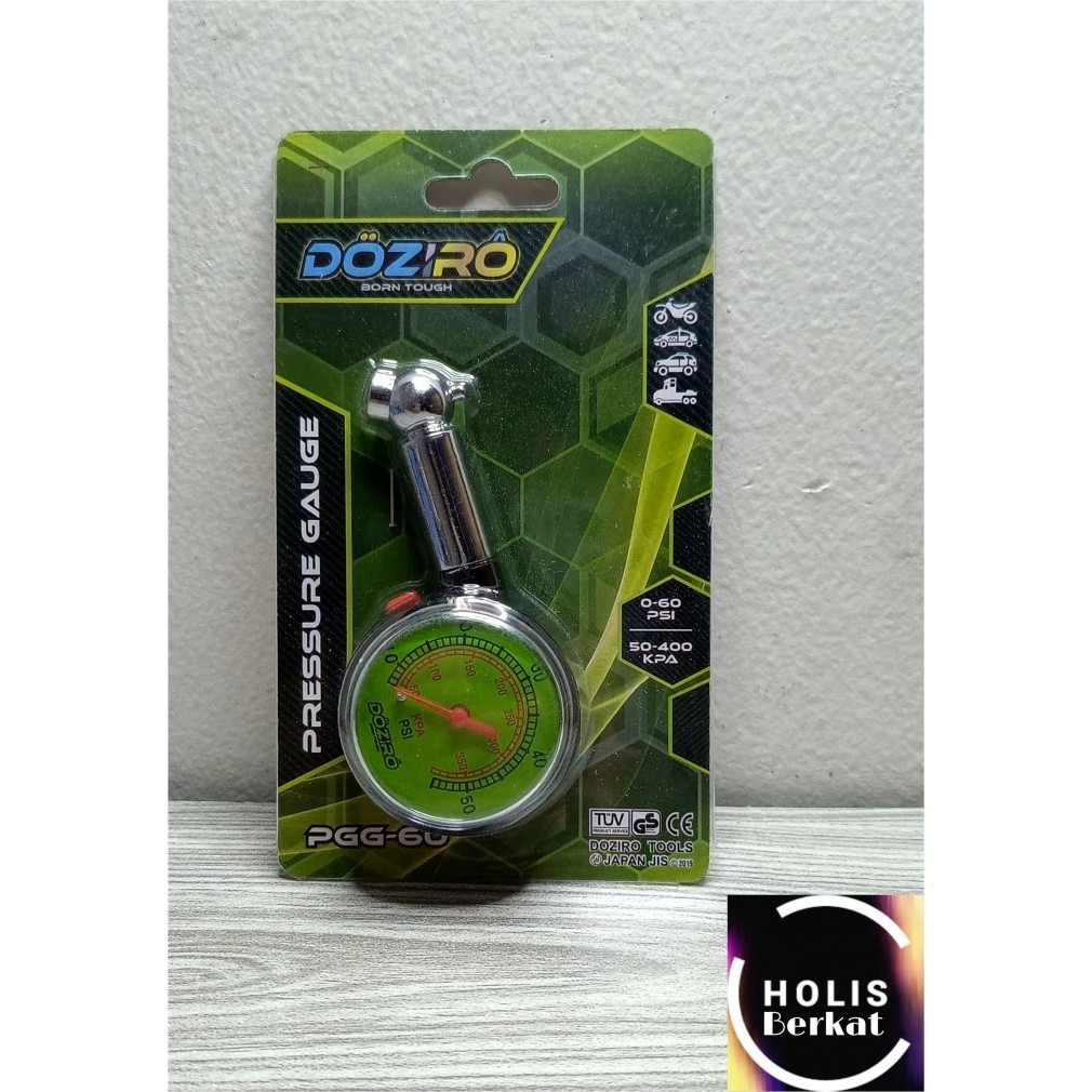 Pengukur Angin Ban Alat Ukur Tekanan Angin Meteran Mobil & Motor