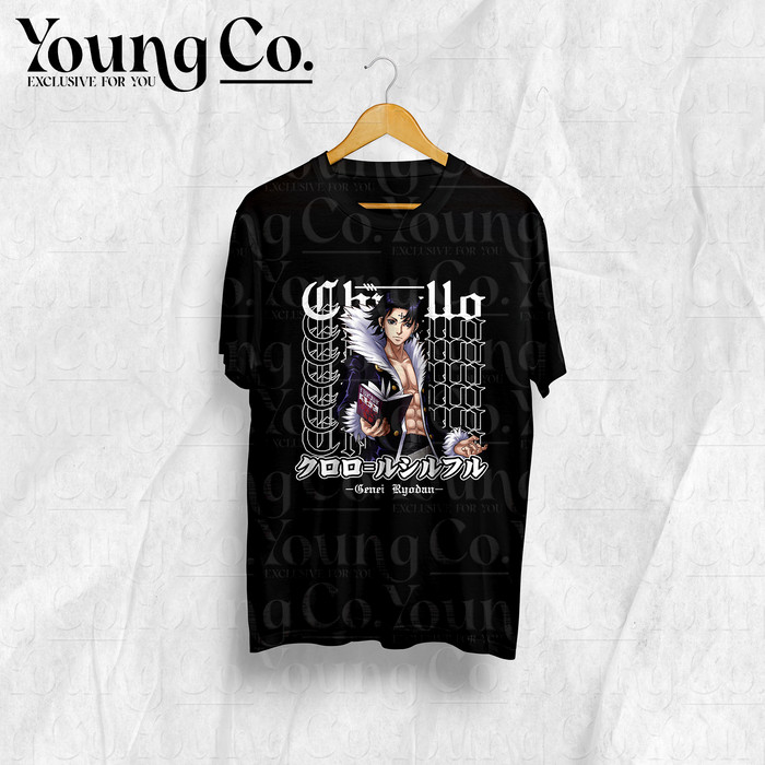 HxH Chrollo Black T-shirt by Young CO.