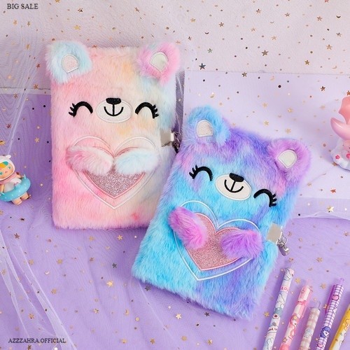 

Promo BUKU DIARY BOOK RAINBOW SEQUIN FLIP / FURRY UNICORN BULU Termurah High Quality