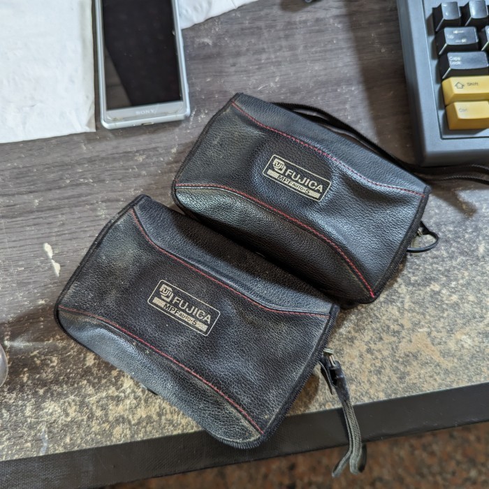 Fujica MPF Auto 5 Case Pocket Film 35mm Camera Digicam Compact Tas