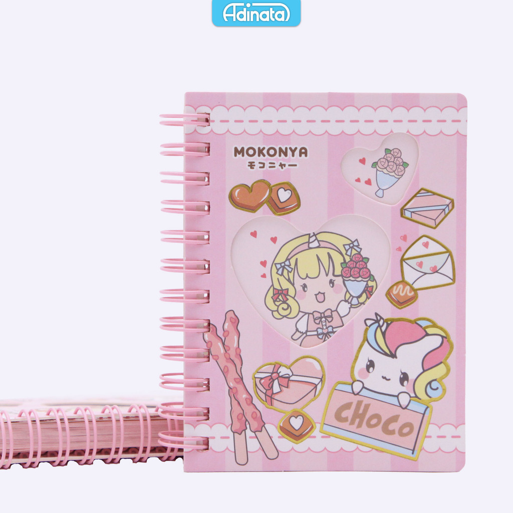 

Mokonya Window Book (Pink) 2450-4686 memo lucu / notes / window cover