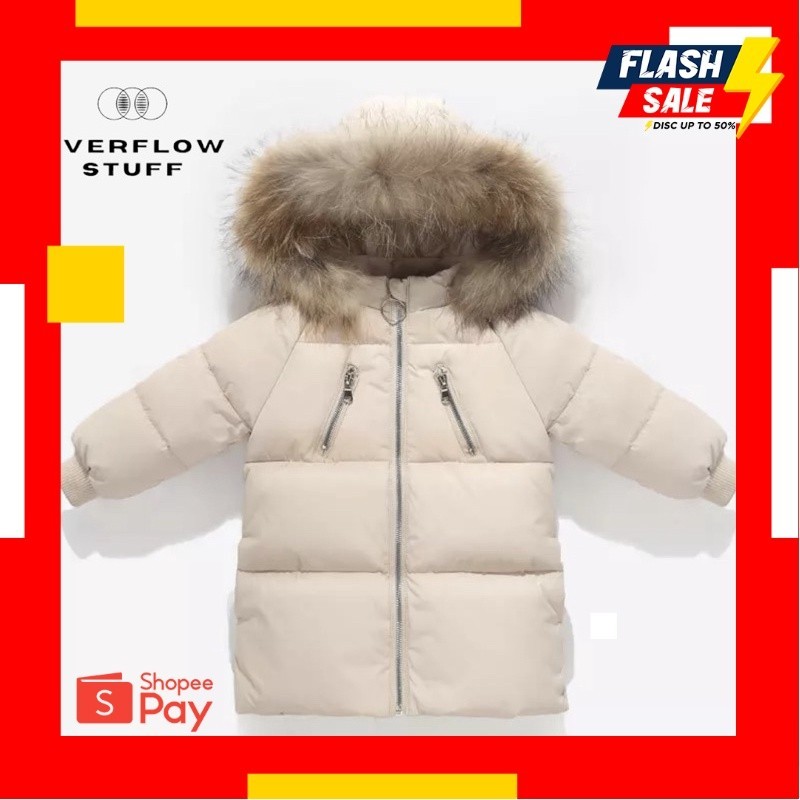PAYDAY 3.3 | [OVERFLOW STUF] Jaket Winter Anak Hoodie Bulu 02 Lucu / jaket anak bulu / jaket anak la