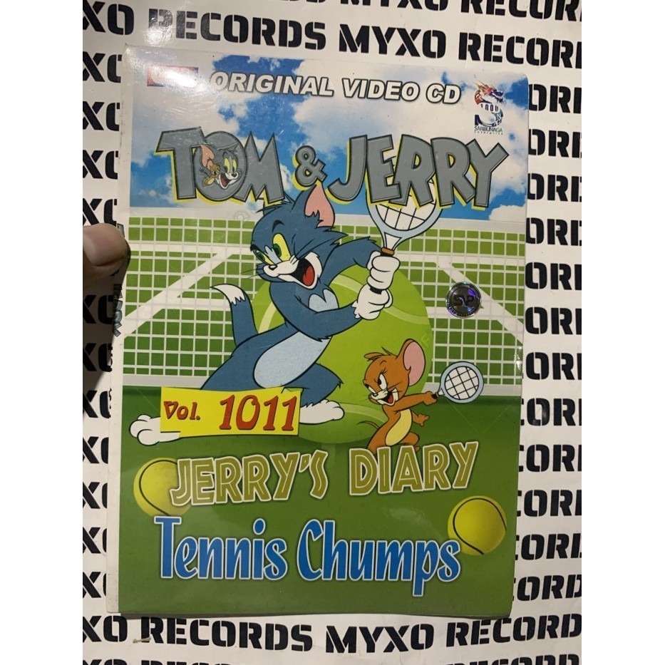 VCD ORIGINAL TOM & JERRY VOL 1011 JERRY’S DIARY TENNIS CHUMPS
