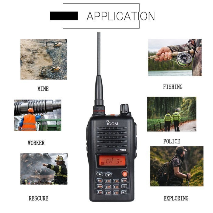 Ht walkie talkie Icom V85 Radio Komunikasi ICOM V 85 Icom IC-V85 ICV85