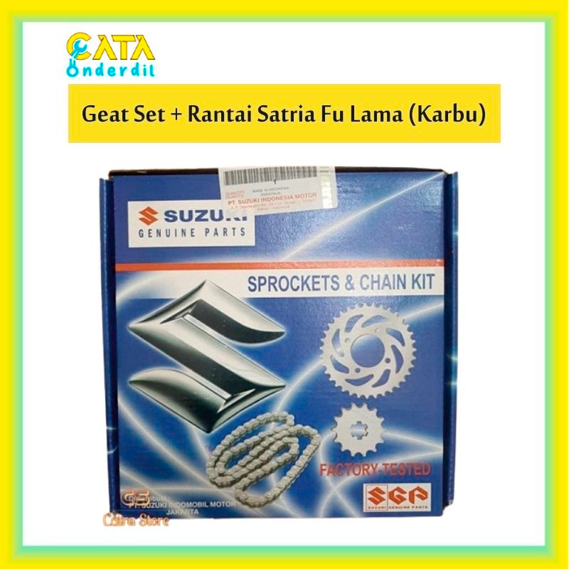 Gear Set Satria Fu Lama- Gir Set Satria Fu Karbu