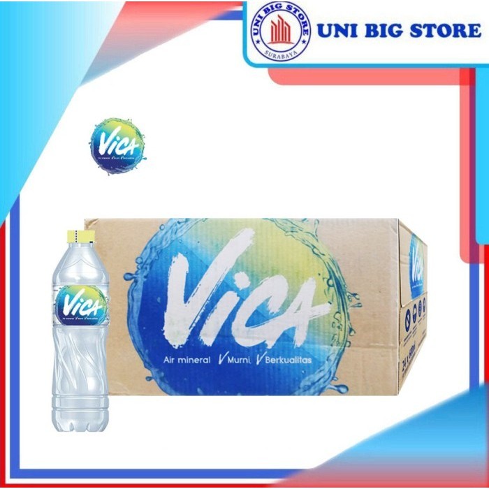 

VICA Mineral Water 600 ml x 24 pcs Air Mineral DUS