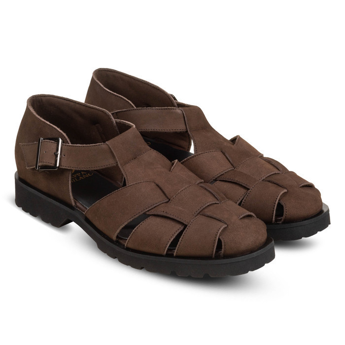 KAI FISHERMAN SANDAL BROWN - 40