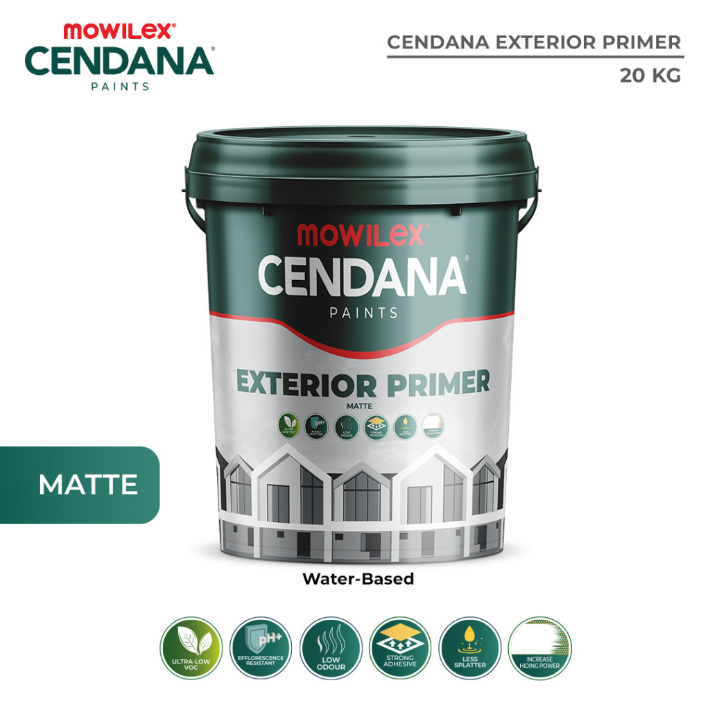 Mowilex Cendana Exterior Primer Cat Dasar Eksterior - 20 Kg