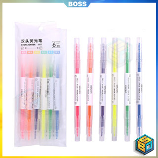 

BOSS MURAH COD HIGHLIGHTER STABILO WARNA SET 6PCS 2 SISI 2IN1 STABILO PANJANG WARNA WARNI PENSIL PENA PASTEL MEWARNAI ANAK SEKOLAH ART COLOURING