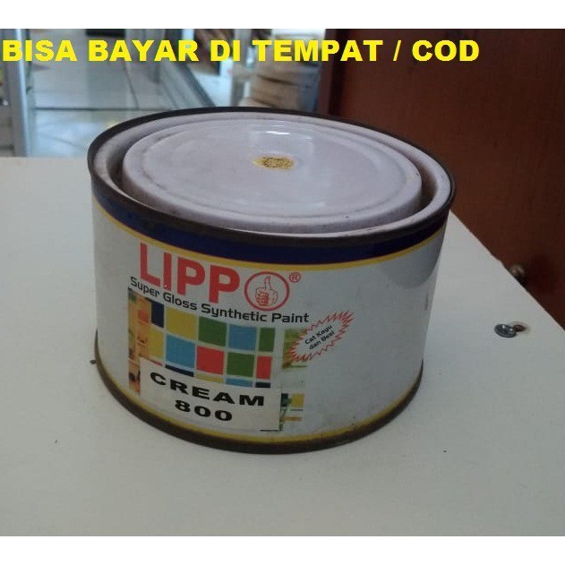 

CAT KAYU DAN BESI LIPPO SUPER GLOSS SYNTETIC PAINT 500 GR