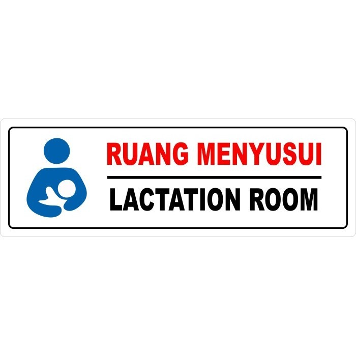 

Sign in Ruang Menyusui akrilik Pintu Lactation Room