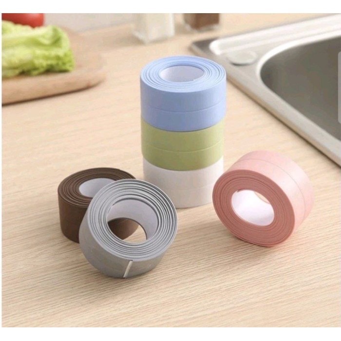 

4pcs Magic Anti mold peel & stick selfadhe sive caulk Tape strip plz