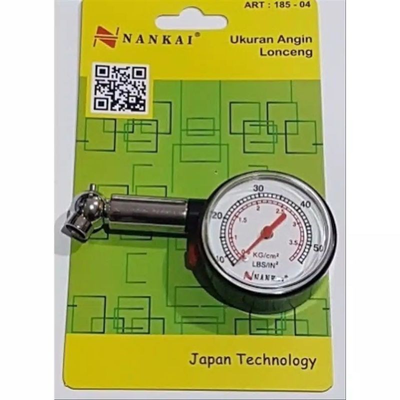 Alat tester pengukur tekanan angin ban Tire Pressure Gauge Nankai/orange