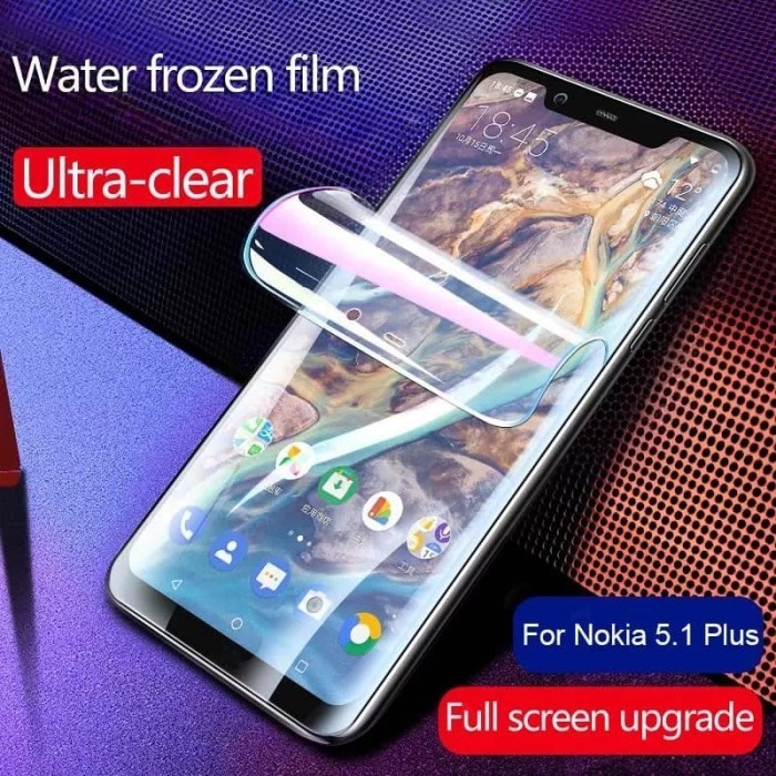 NOKIA X5 HYDROGEL NOKIA 5.1 PLUS SCREEN PROTECTOR ANTI GORES FUL COVER