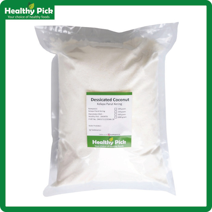 

Dessicated / Desicated Coconut Kelapa Parut Kering 1Kg