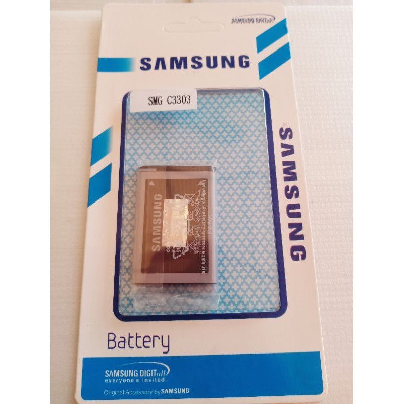 Baterai  Samsung C3303 Baterai Samsung C3303 C140 C3300 E1272 E250 SM- B109E E1195 E0168 B301E  Batt