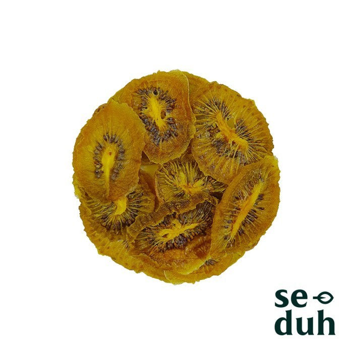 

Dehydrated Dried Kiwi Slice Fruit / Buah Kiwi Kering (No Sugar) 60 gram