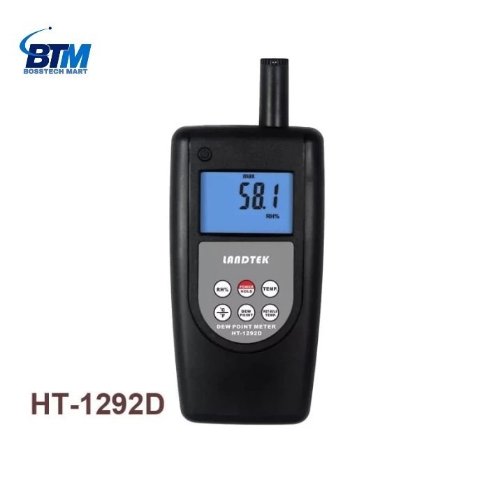 Landtek HT-1292D Dew Point Meter Humidity Temp Wet Bulb Temp Meter

