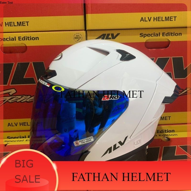 HARGA PROMOSI HELM ALV ULTRON PRO PAKET GANTENG VISOR IRIDIUM