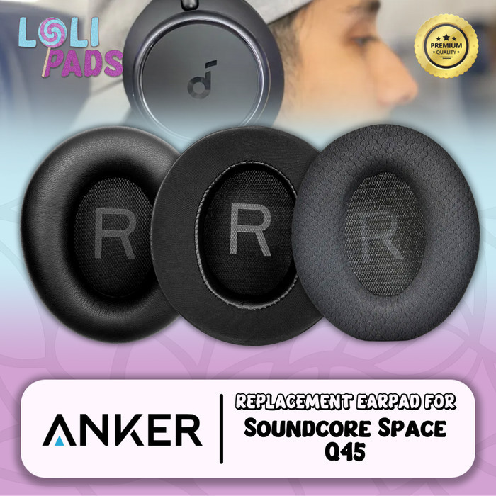 Earpad Earcup Cushion Anker Soundcore Space Q45 Q 45 Pad Bantalan Busa