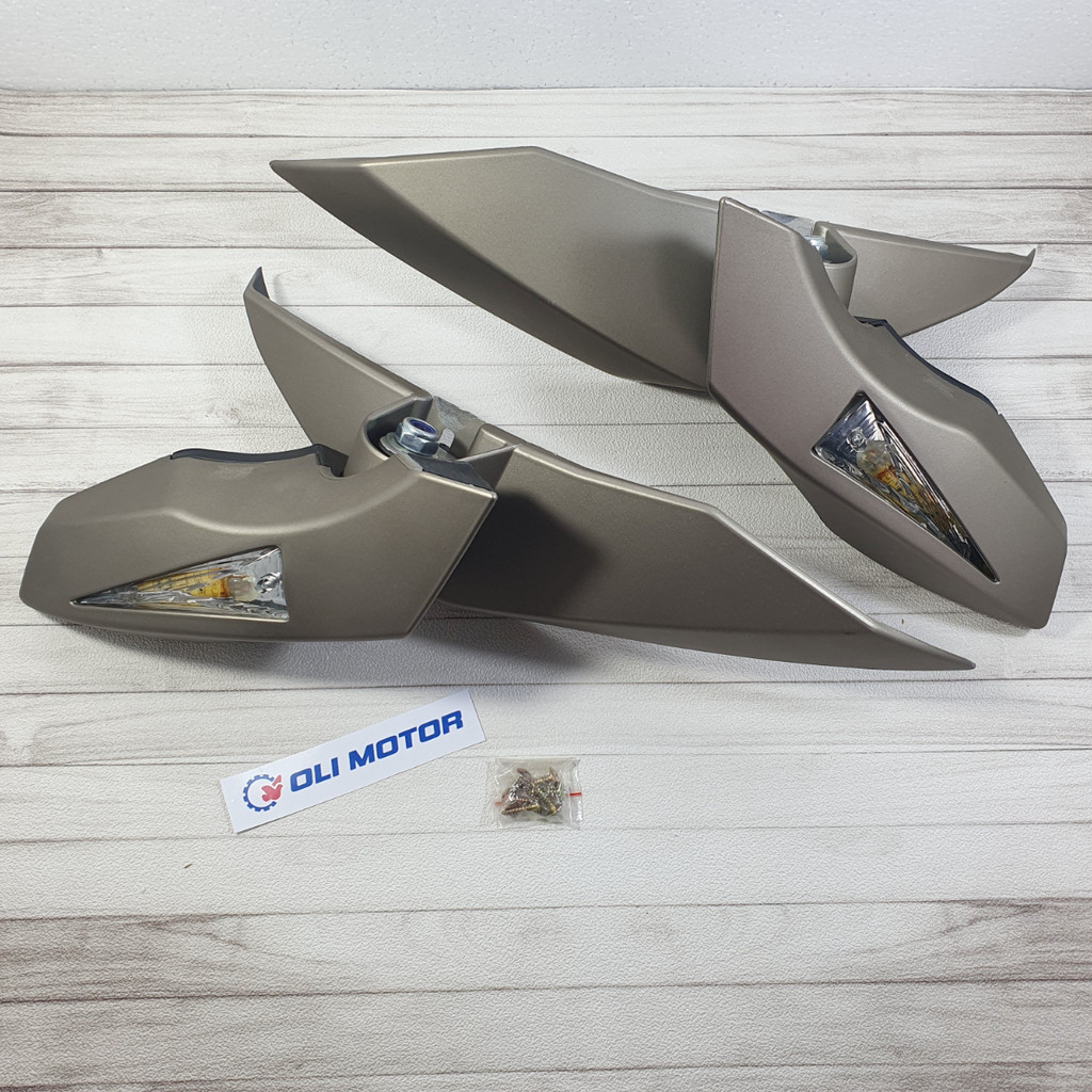 Spion Vnd Nmax New Spion Nmax New Spion Body Abu-Abu VND