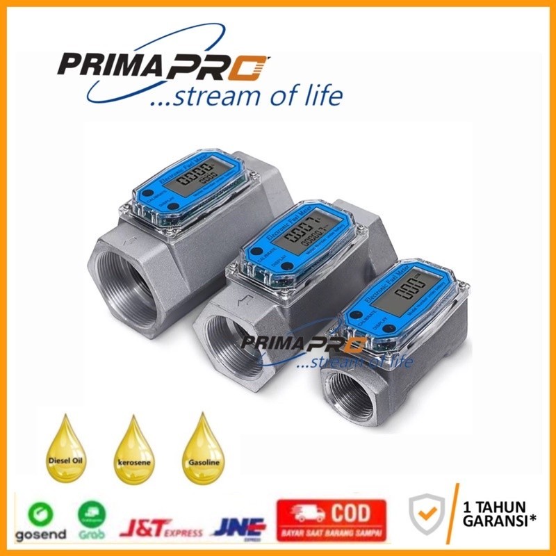 flowmeter solar 1 inch Digital Flow meter solar 1 in Digital Primapro - Flowmeter Solar Digital - Fl