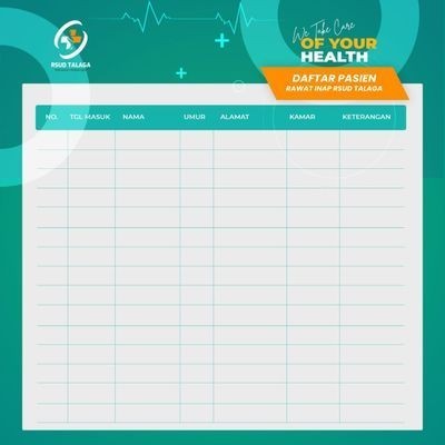

Akrilik Daftar Pasien Custom 3mm - Akrilik Informasi Pasien Custom