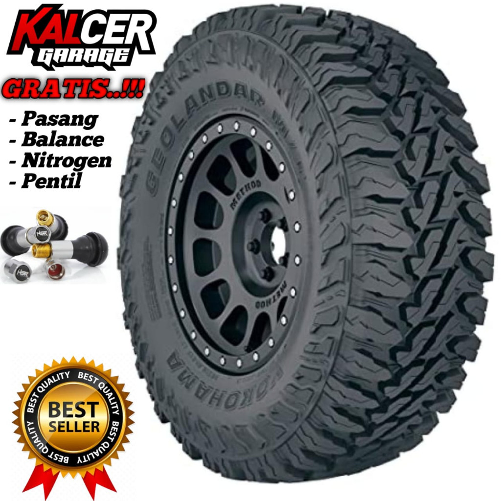 spesial diskon ramadan Ban mobil 33X12,5 R17 Yokohama MT G003 ban mobil offroad 33 12,5 ring 17