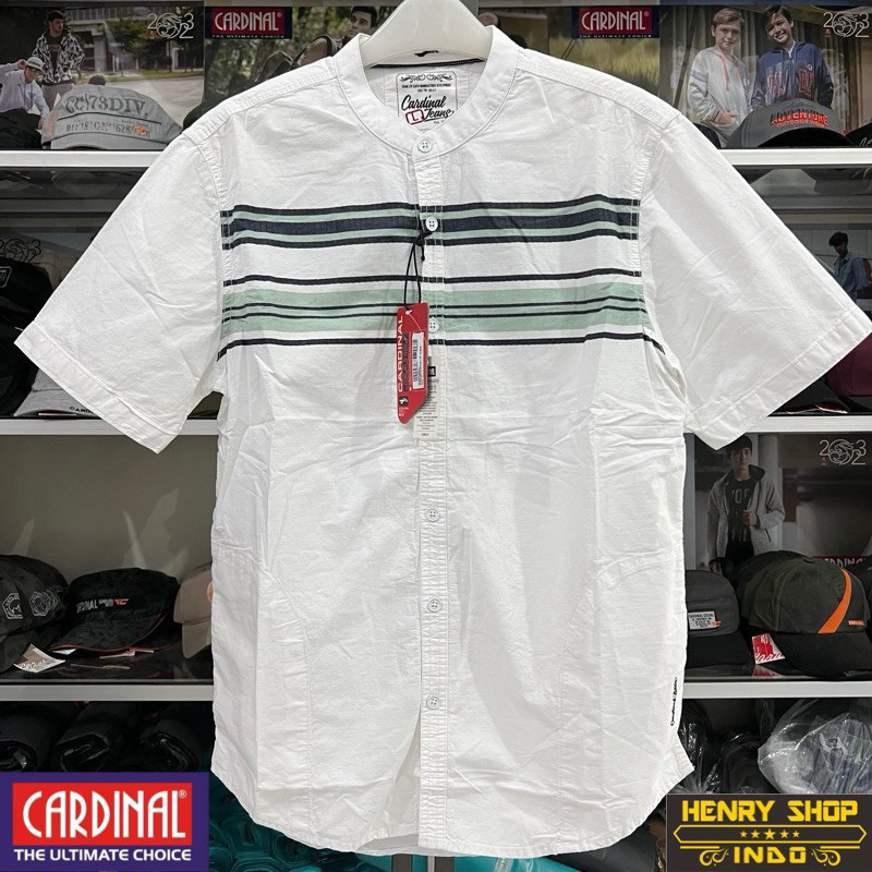 Baju Koko Cardinal Pendek / Kemeja Koko Cardinal Original (Harga Promosi)