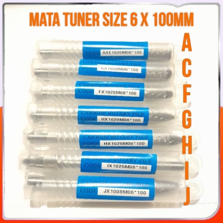 mata bor tuner porting carbide 6 × 100 mm