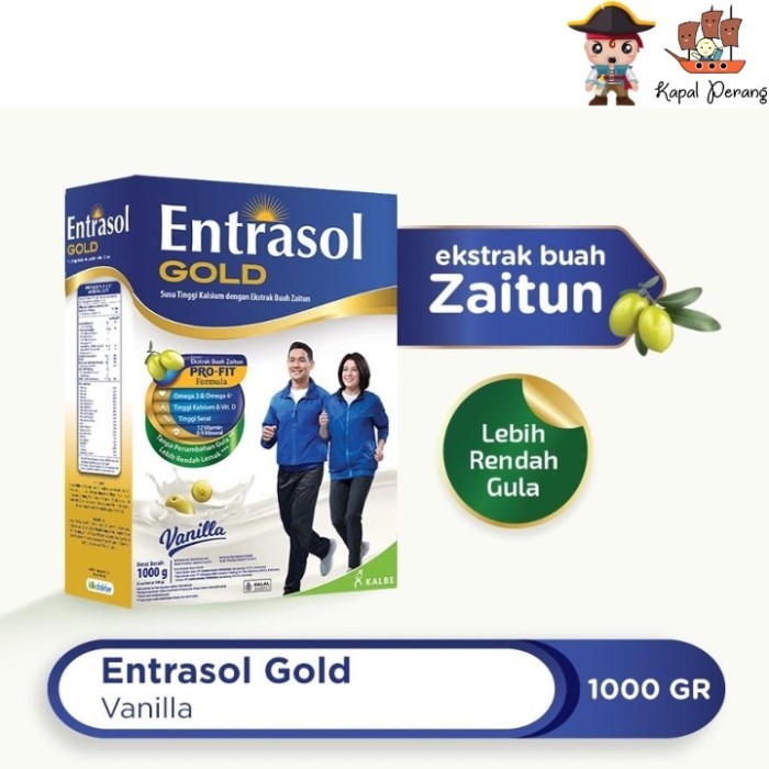 

[BIG SALE] ENTRASOL GOLD VANILA 1000 GRAM