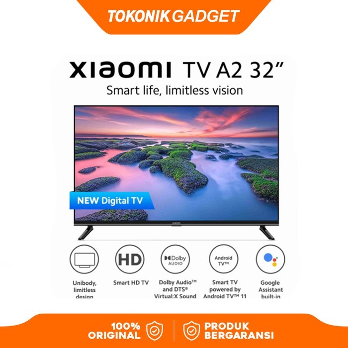 SECOND Xiaomi Mi TV A2 32 / 43 / 55" Smart TV Android TV - 32 inch