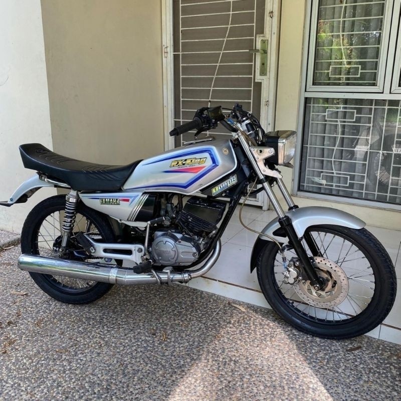 striping Lis sticker standar ORI yamaha rx king 2001 silver stiker king silver 2001